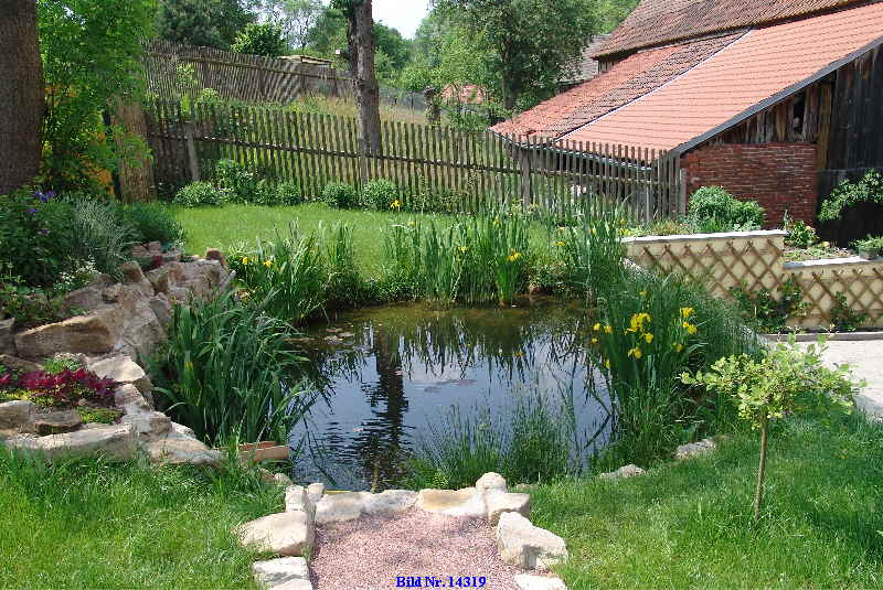 Gartenteich-Bachlauf